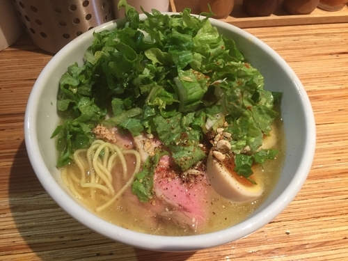 「特製鶏ソバ¥980」@NOODLE STOCK 鶴おかの写真