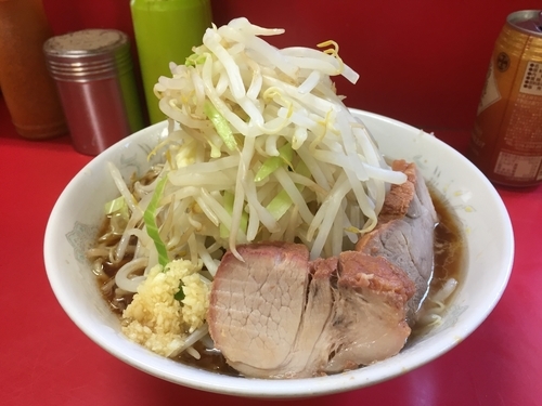 「小ラーメン（ヤサイ増し）」@ラーメン二郎 上野毛店の写真