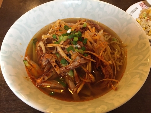 「ねぎチャーシュー麺」@広東料理 稲香村 中延店の写真