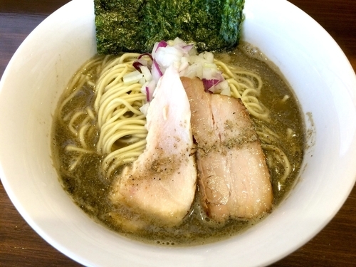 「煮干し中華蕎麦（750円）」@煮干し中華蕎麦 山崎の写真