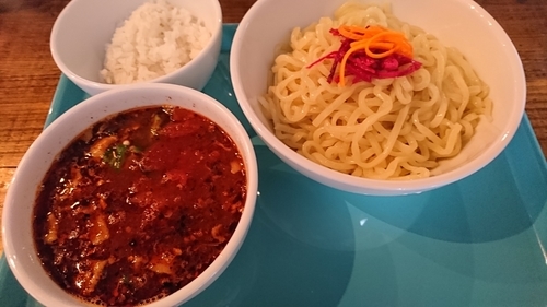 「（ランチメニュー）チリトマト　９００円」@Dip Inn Noodle barの写真