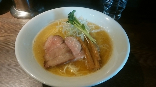 「(3/18数量限定)鶏と貝の濃厚そば(800円)」@つけ麺 一燈の写真