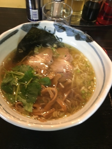 「中華そば750円」@中華そば 一富士の写真