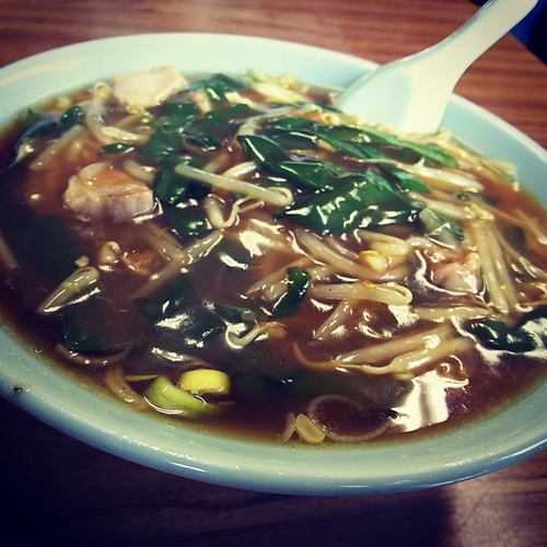 「ニラソバ」@新華楼の写真