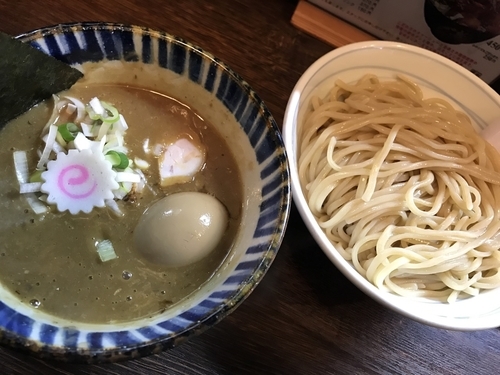 「味玉つけめん」@東京煮干中華そば 三三㐂 大森の写真