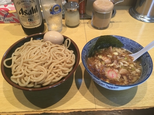 「つけめん＋beer」@くり山の写真