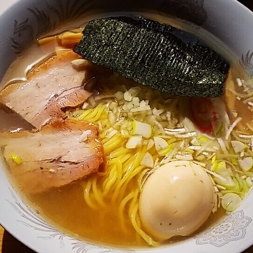 「天然丸塩 ７００円」@らーめん ポパイの写真