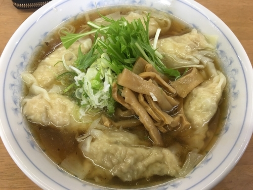 「俺のワンタン麺」@MENYA 食い味の道有楽の写真