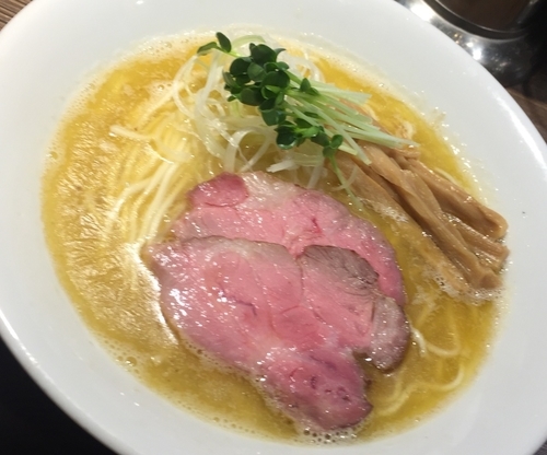 「[限定]鶏と貝の濃厚そば800円」@つけ麺 一燈の写真