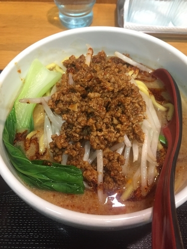 「【限定】坦々あえめん」@味噌麺処 花道庵の写真