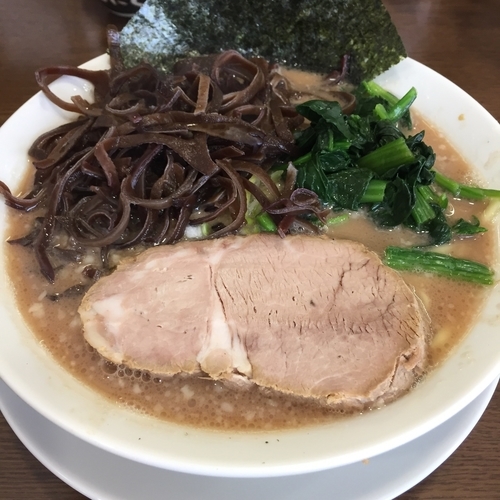 「ラーメン（￥700）＋キクラゲ（￥50）」@うまいヨ ゆうちゃんラーメンの写真