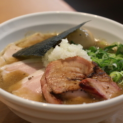 煮干玄人＋味玉＋チャーシュー1枚増し