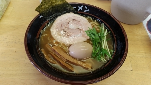 「ラーメン　醤油」@土浦ラーメンの写真