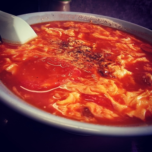 「トマトラーメン」@新華楼の写真