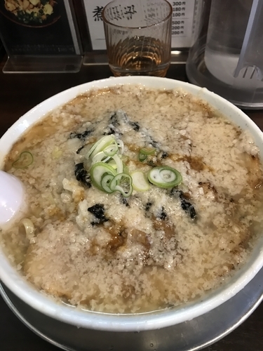 「ちゃーしゅーめん➕麺固め➕鬼脂」@らーめん潤 亀戸店の写真