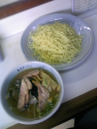 「つけ麵５００円」@東京ラーメン 大番くっくの写真