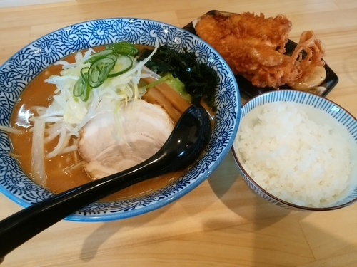 「常陸味噌セット980円（税抜）」@常陸味噌らーめん むとうの写真