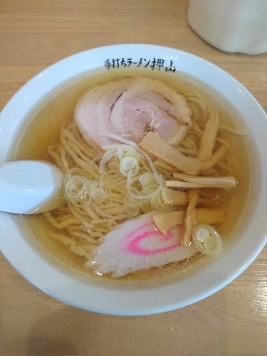 「ラーメン 600円」@佐野青竹手打ちラーメン 押山の写真