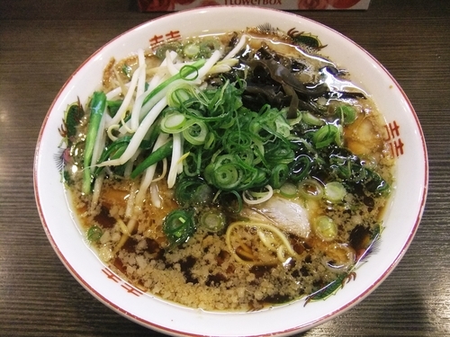 「らぁめん（並）（600円）」@麺や京水の写真