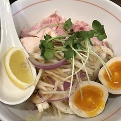 限定: 地鶏の油そば(青紫蘇追い飯付き)