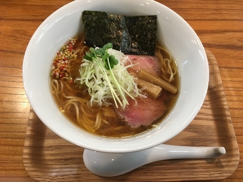 「アメオトソバ（醤油、750¥）」@アメノオトの写真