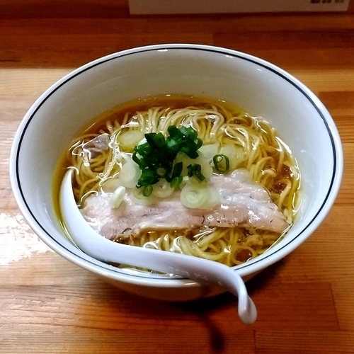「【限定】煮干しらーめん」@麺屋 彩香の写真