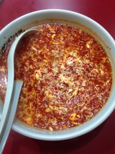 「タンタンメン（大辛、ニンニク多め）」@元祖ニュータンタンメン本舗 東神奈川店の写真