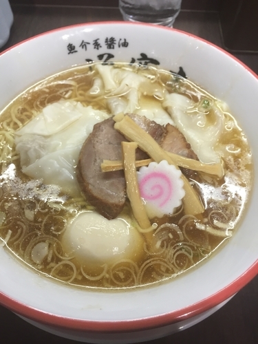 「ワンタン麺 ¥900」@煮干しらーめん 海空土 吉岡店の写真