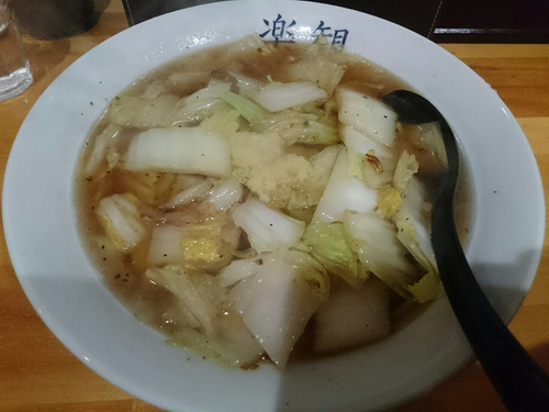 「白菜タンメン」@白菜タンメン楽観の写真