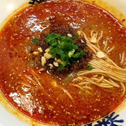 「【限定】担々麺+半ライス」@特級鶏蕎麦 龍介の写真