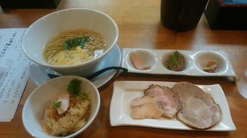 「［塚田共同組合］とびっキジ塩らーめん」@僕家のらーめん おえかきの写真