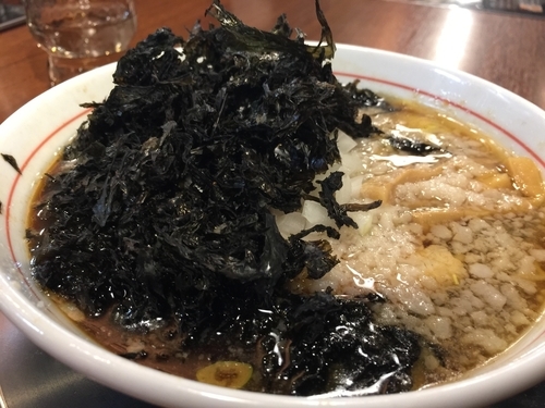 「磯海苔ラーメン 磯海苔トッピング」@三宝亭 長岡寺島店の写真