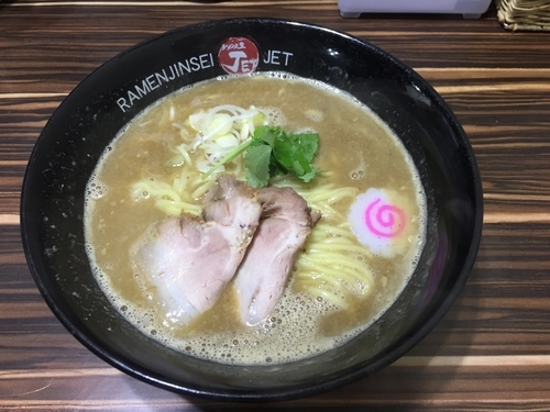 「鶏煮込そば  780円」@ラーメン人生 JET 福島本店の写真