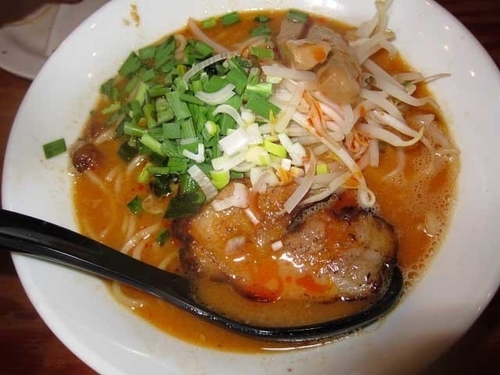 「辛味噌らーめん　830円」@富士らーめんの写真