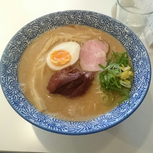 「鯛と名古屋コーチンのＷ白湯そば @850円 限定」@麺屋 169の写真