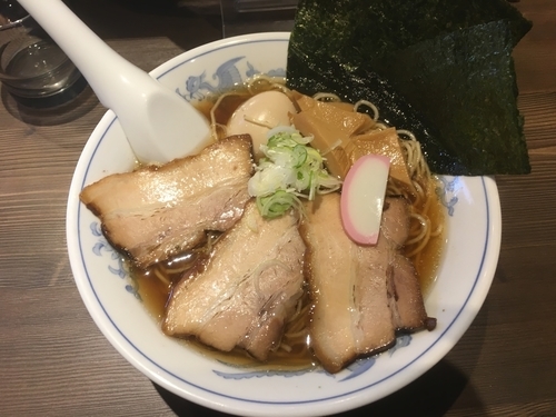 「黒醤麺+贅沢トッピング／￥700+250」@拉麺5510の写真