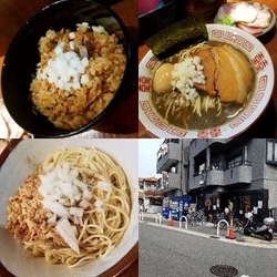 【限定】中濃中華ソバ、味玉、炊き込みごはん、和え玉、Ｍチャ―