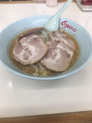 「味噌ラーメン+チャーシュートッピング」@くるまやラーメン 旭店の写真