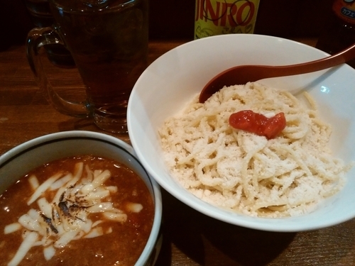 「バスさんのつけ麺」@ラーメンアキラの写真