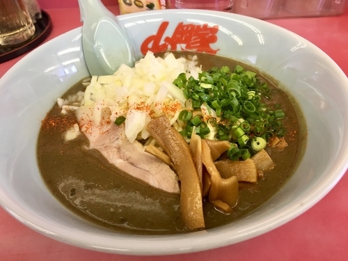 「期間限定 鬼煮干しラーメン ¥850」@ラーメン山岡家 瑞穂店の写真