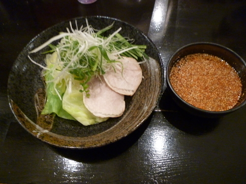 「廣島つけめん（冷）小」@廣島つけ麺本舗 ばくだん屋 広島駅新幹線口店の写真