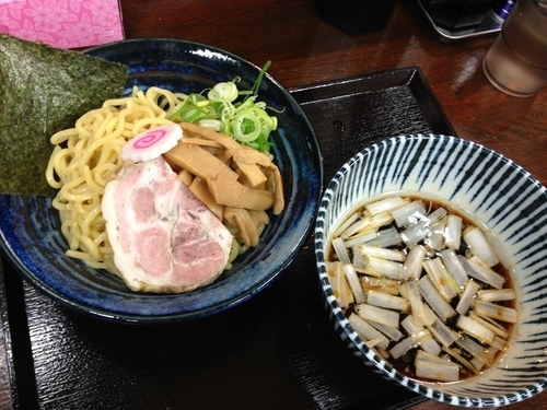 「中華つけそば＋サービス麺大盛り」@中華そば 銀次郎の写真