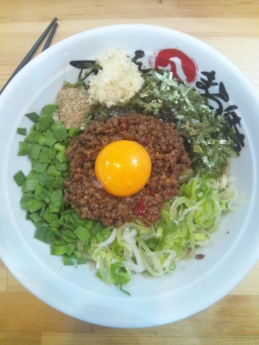 「台湾まぜそば」@らーめん まるはちの写真