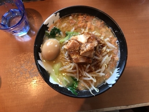 「剛(800円)鶏又焼丼(400円)」@こくまろ鶏らーめん 久久の写真