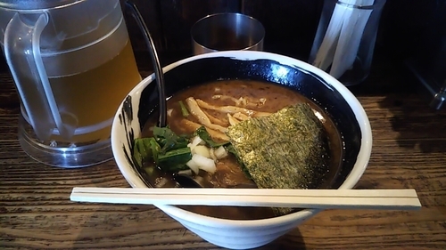 「こく醤そば」@麺場 浜虎 横浜店の写真