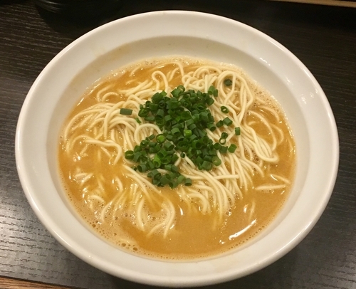 「鮟肝そば」@灰汁中華 丿貫 福富町本店の写真