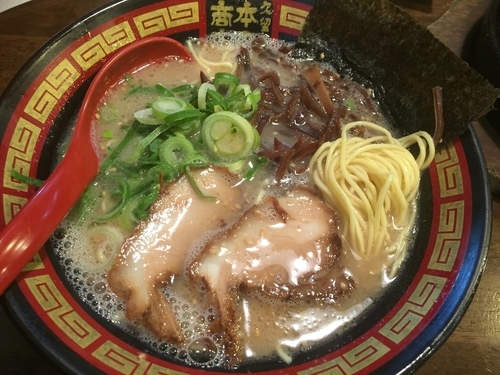 「純味ラーメン¥580+鉱泉ギョウザ¥350+ビール¥500」@拉麺 久留米 本田商店 久留米本店の写真