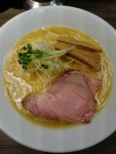 「【限定】鶏と貝の濃厚そば800円」@つけ麺 一燈の写真