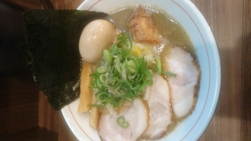 「濃厚煮干そばスペシャル 1000円」@無化調らあめん いりにぼ 新所沢店の写真