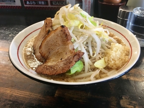 「ラーメン(ニンニク) ¥680+P¥200」@らーめん大 東小金井店の写真